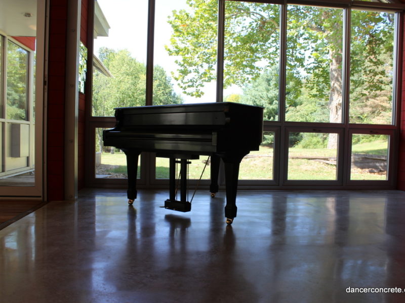 Residential Polished Concrete Flooring Buffalo Michigan