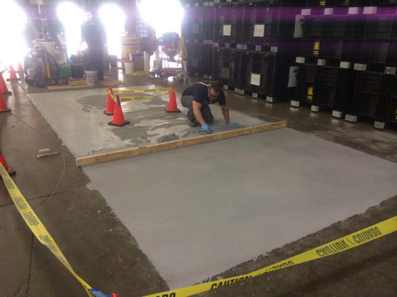 DCD Concrete Floor Repairing