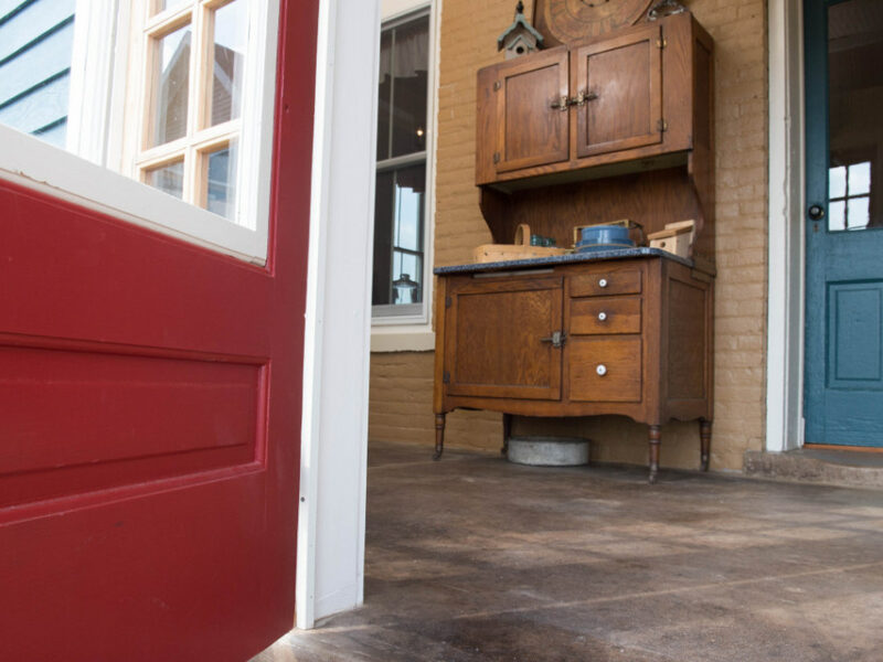 Polished Concrete flooring system at Joseph Decuis