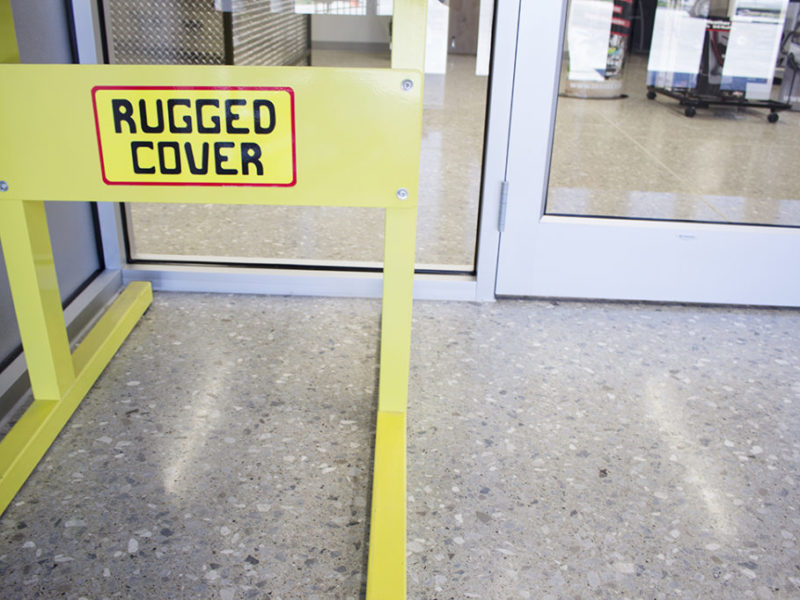 Premier Truck Rental concrete floor polishing