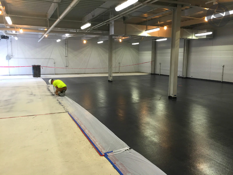 Smooth Epoxy Coating and Urethane Mortar Northwest Indiana Police Station