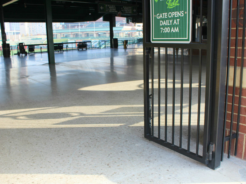 Concrete Polished floor Parkview Field