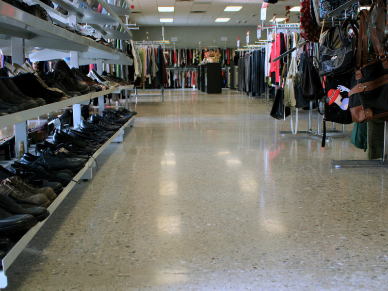 Goodwill Polishing concrete floor