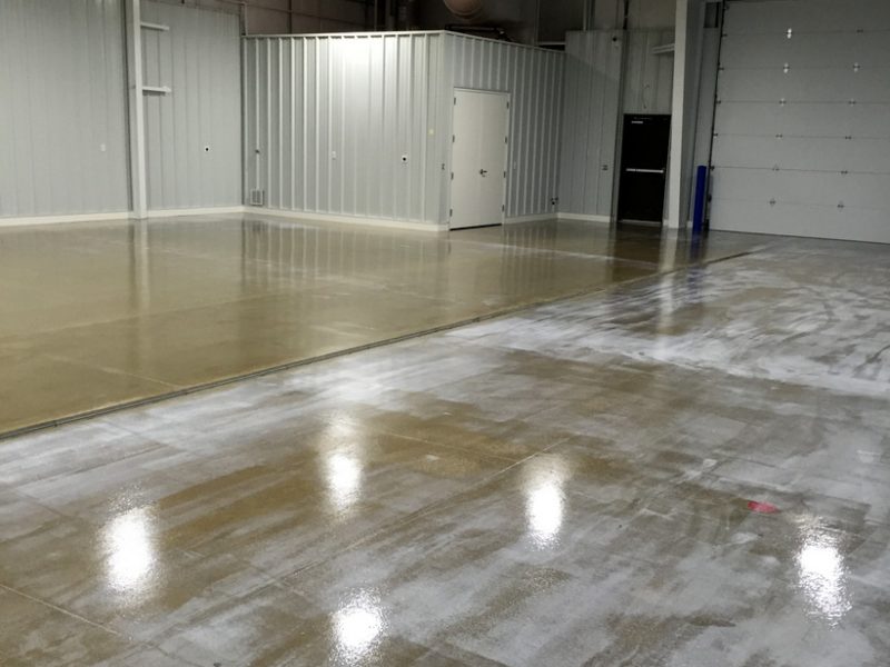 epoxy flooring project Auburn, IN