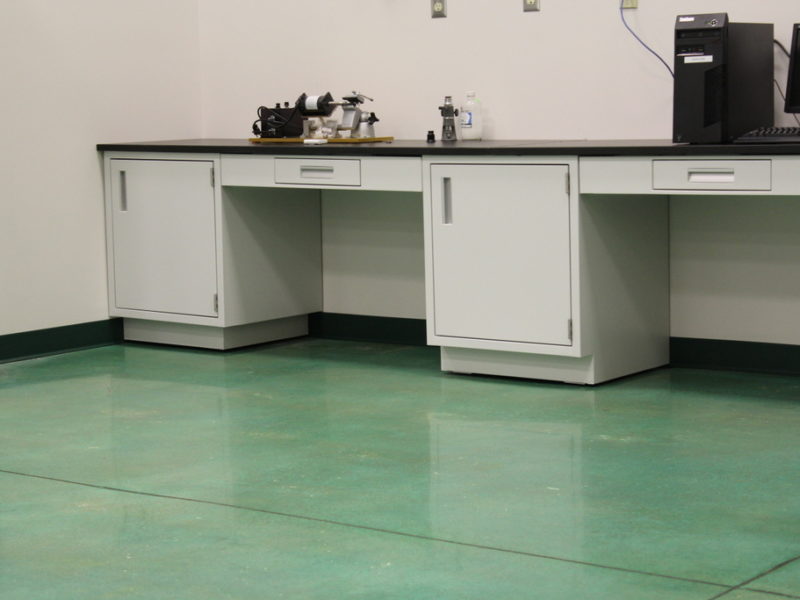 Green Polished floor Dot America, Inc