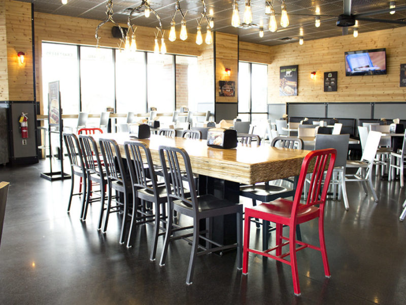 Polished Concrete burgerfi