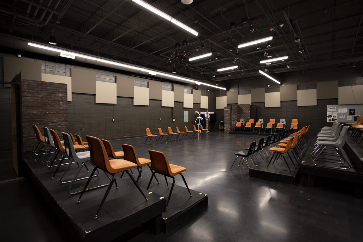 Drama Room at Northrop High School - DANCER | Commercial Polished ...