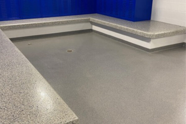 Epoxy Coatings ort Waye - Carroll High School Locker Rooms