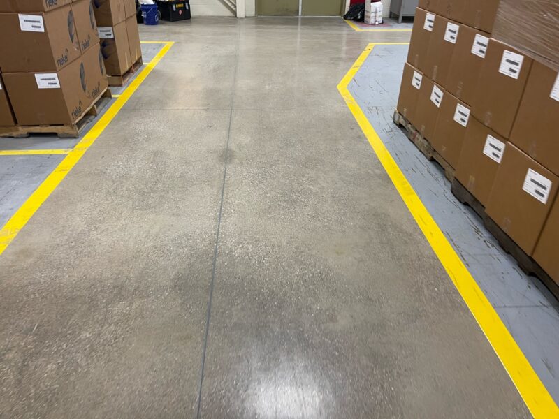 Polished Concrete Industrial Floor Indiana