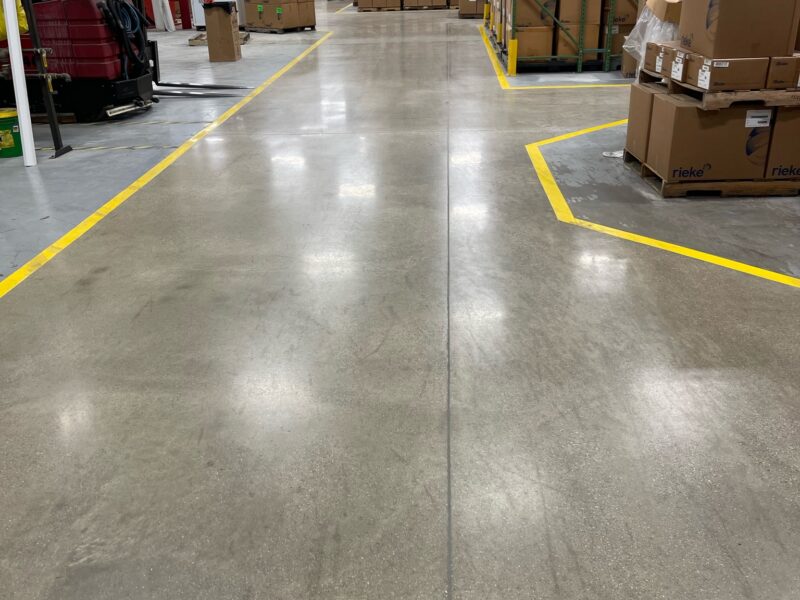 Polished Concrete Industrial Floor Indiana