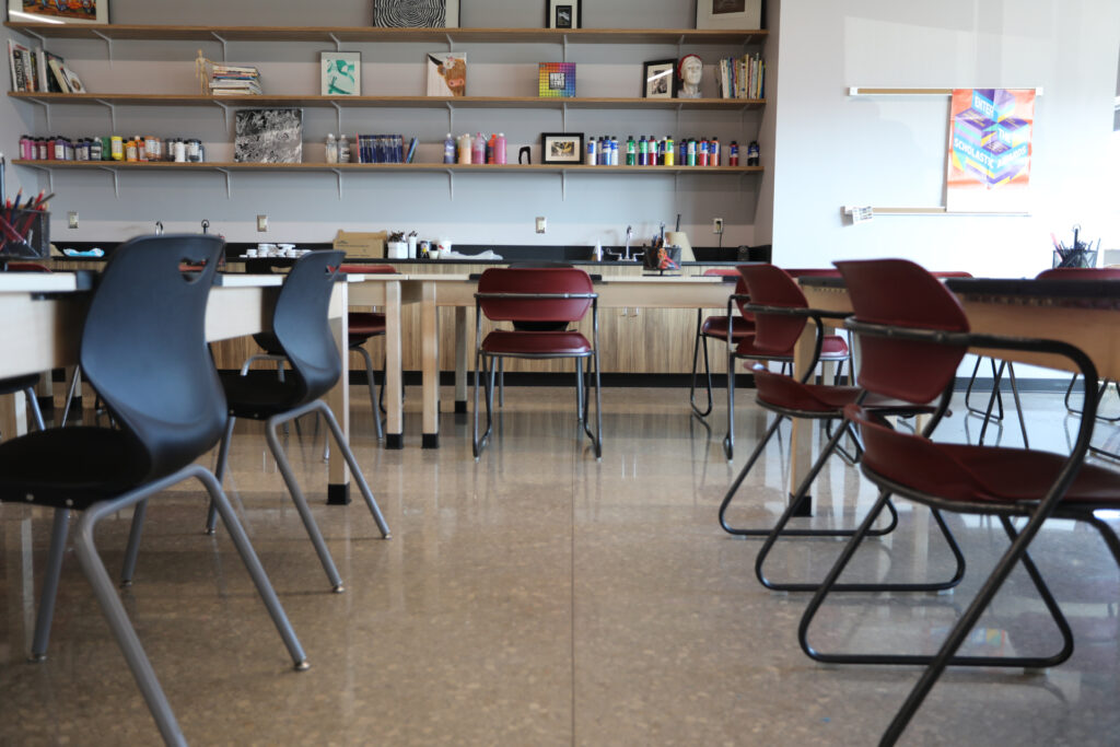Adams Central Art Room