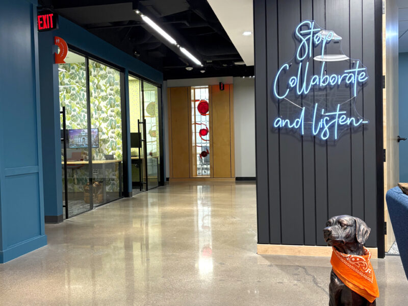 Polished Concrete at Design Collaborative, DANCER StrongTread Classic