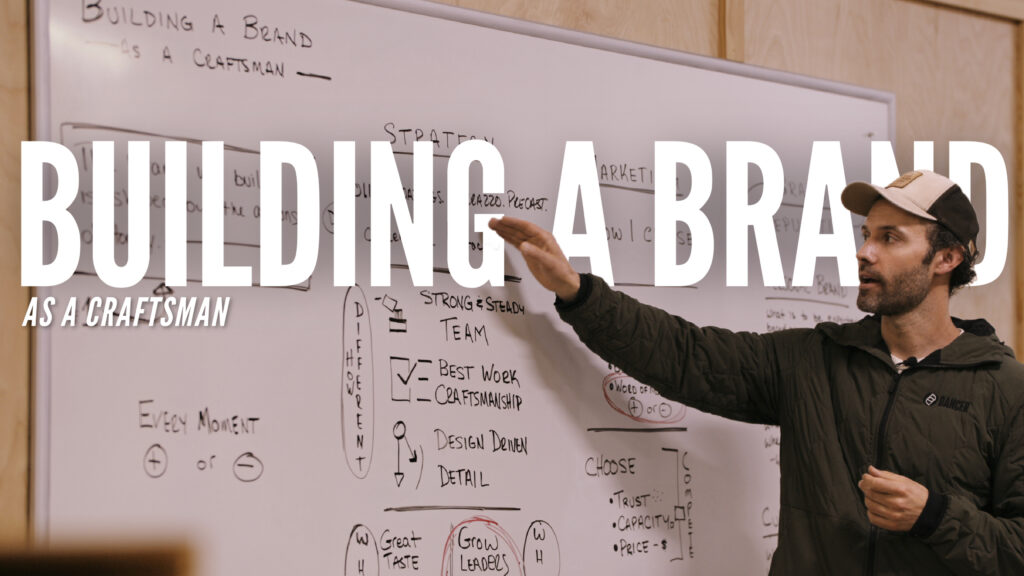 Building A Brand | As A Craftsman: A Bimonthly Teaching Series